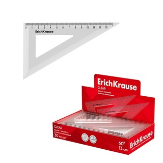 Треугольник 60" 13 см ErichKrause.Прозрачность 61845