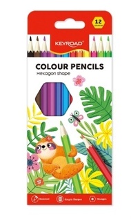 Карандаши 12 цв "KEYROAD" KR972397 (9128)