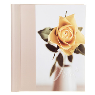 Фотоальбом  10л "Роза на бежевом" магнитный 122559 LM-SA10