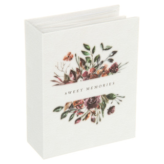 Фотоальбом 100 фото "Листья на белом" 122529