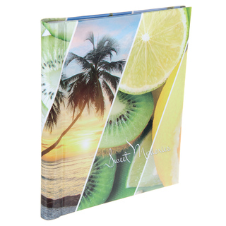 Фотоальбом  20л "Коллаж.Пальмы и фрукты" магнитный 134376 LM-SA20