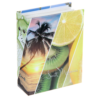Фотоальбом 100 фото "Коллаж.Пальмы и фрукты" 134229 PP-46100