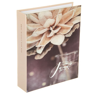 Фотоальбом 200 фото "Бежевый цветок" 122540 LM-4R200