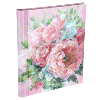 Фотоальбом  20л "Пышные цветы" магнитный 134360 LM-SA20