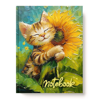 Записная книжка А6   64л "Улыбака" клетка тв.пер глиттер ПП2030859