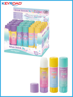 Клей-карандаш  9г "KEYROAD.Pastel" KR972434