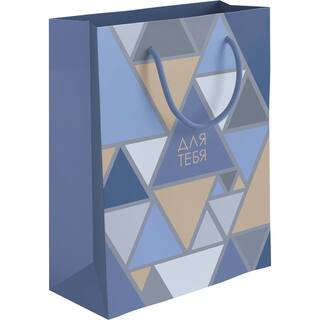 Сумка ламинированная 33*43 "Акценты.Синий" ACMV-3343-GLOS (5392)