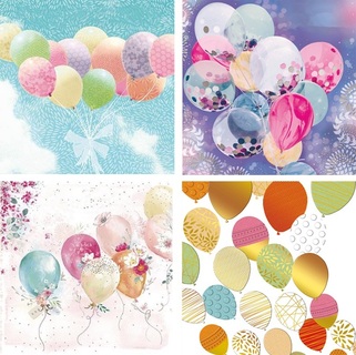 Сумка подарочная 26*32 "deVente.Balloons in the sky" плотная ассорти 9041243