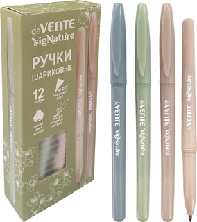 Ручка шариковая "deVente.sigNature" на масляной основе синяя 0,7мм 5073545