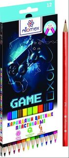 Карандаши 12 цв "deVente.Attomex.Игра" пластик 2М 5022633