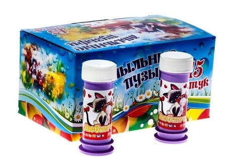 Мыльные пузыри  45мл "Любимчик" 88588 Задира