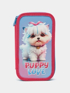 Пенал 2 отд ПО-090 "Щеночки" большой 190*105