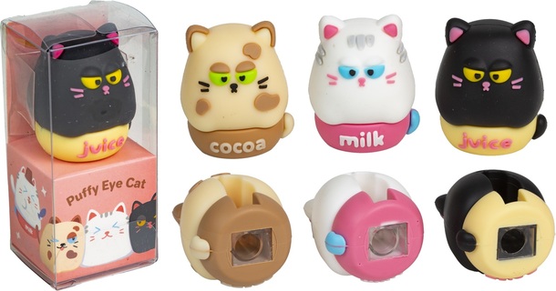 Точилка "deVente.МУР кафе" 1отверстие инд.упаков 8031600