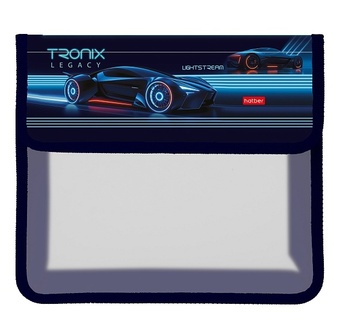 Папка для тетрадей А5 "Троникс" 1 отд липучка AMp_05070 094439 Hatber