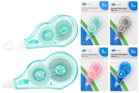 Корректирующая лента "Basir" 5мм*8м МС-7444