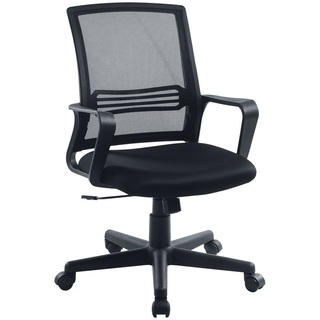 Кресло оператора Helmi HL-M07 "Comfort" черное механизм качания 306211 (под заказ)