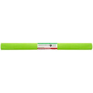 Цветная крепированная бумага в рулоне 50*250 32г/м2 зеленое яблоко CR25170