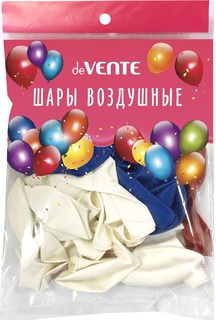 Шары "deVente.Триколор" 30см (50 шт) ассорти 9061666