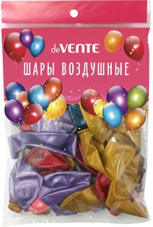 Шары "deVente.Перламутровые" 30см (50 шт) ассорти 9061662