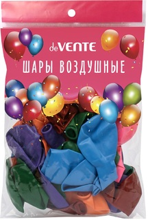 Шары "deVente.Классика" 30см (50 шт) ассорти 9061663
