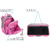 Рюкзак "Berlingo.Expert Max.Glam unicorn" 37*28*16см 2отд эрг.спинка+дождевик RU07133