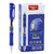 Ручка гель "Comix" автомат синяя 0,5мм грипп K3511 BU