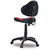 Кресло детское Фабрикант Джерси ткань черн/красный TW №9/№7 г/п140 PL600 (под заказ)