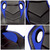 Кресло игровое Helmi HL-S07 "Boost" экокожа/ткань черная/синяя 279721 (под заказ)