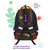 Рюкзак "Berlingo Comfort.Starry fox" 38*27*18см 3отд эрг.спинка RU09112