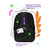 Рюкзак "Berlingo Comfort.Mega City" 38*27*18см 3отд эрг.спинка RU09117
