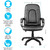 Кресло руководителя Helmi HL-E29 "Brilliance" экокожа черная 279846 (под заказ)