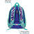 Рюкзак "Berlingo Boom.Animal pattern mint" 39*29*12см 2отд эргон.спинка RU08033