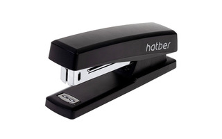 Степлер №10 16л "Hatber.Матрикс" с антистеплером черный DS_095985
