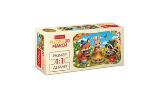 Пазлы Хатбер   20эл MAXI "Лесные посиделки" 20ПЗ5_38260