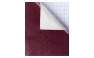 Тетрадь 48 л  "Бумвинил" бордо клетка 48Т5бвВ1(207) Хатбер 012837