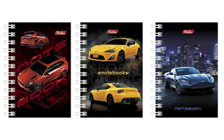 Записная книжка А7  40л "Автопанорама" спираль Хатбер 40ЗК7В1гр 043276