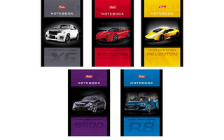 Блокнот А7  48л "Автопанорама" 3-х цв.блок склейка Хатбер 48Б7В1к 004769