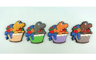 Магнит "Собака" резина 6*6*1,3см CG8829К-1