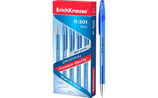 Ручка гелевая "Erich Krause.R-301 Original Gel" синяя 40318 0,5мм