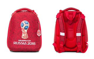 Рюкзак "Ergonomic light.ЧМ по футболу 2018.Эмблема" 2отд светоотр NRk_21114 Hatber