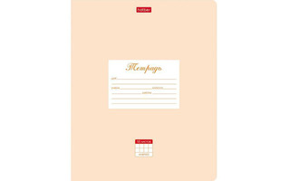 Тетрадь 18л "Пастель.Персиковая" клетка 18Т5В1_05145 055611 (6561) Хатбер