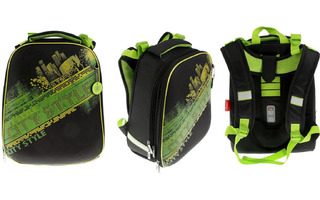 Рюкзак "Ergonomic.Neon" 37*29*17см 2отд эргономичная спинка Hatber NRk_15022