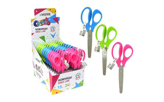 Ножницы 13см "deVente.Cоsmo Ergo Line" с линейкой 8010801