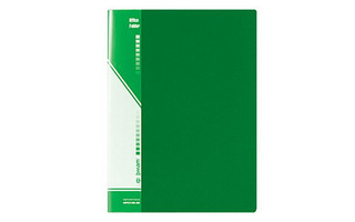 Папка 100 файлов "inФормат" 65мм 800мкм NP0180-100G зеленая