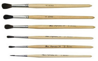 Кисть белка № 1 Эдельвейс (622)