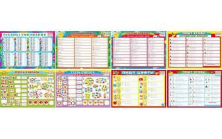 Плакат А3 "Пиши-стирай" код 941