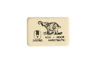 Ластик "Koh-I-Noor.Elephant" белый 300/60  001466 282761