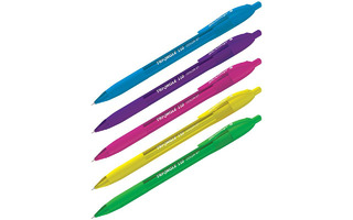 Ручка шариковая "Berlingo.Triangle 110RT Color" автомат трехгр синяя 0,7мм иг.ст CBm_07120