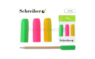 Набор ластиков S 988 на карандаш 3шт