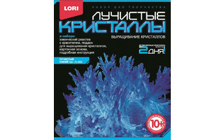 Набор для творчества "Лучистые кристаллы.Синий кристалл" Лк-002